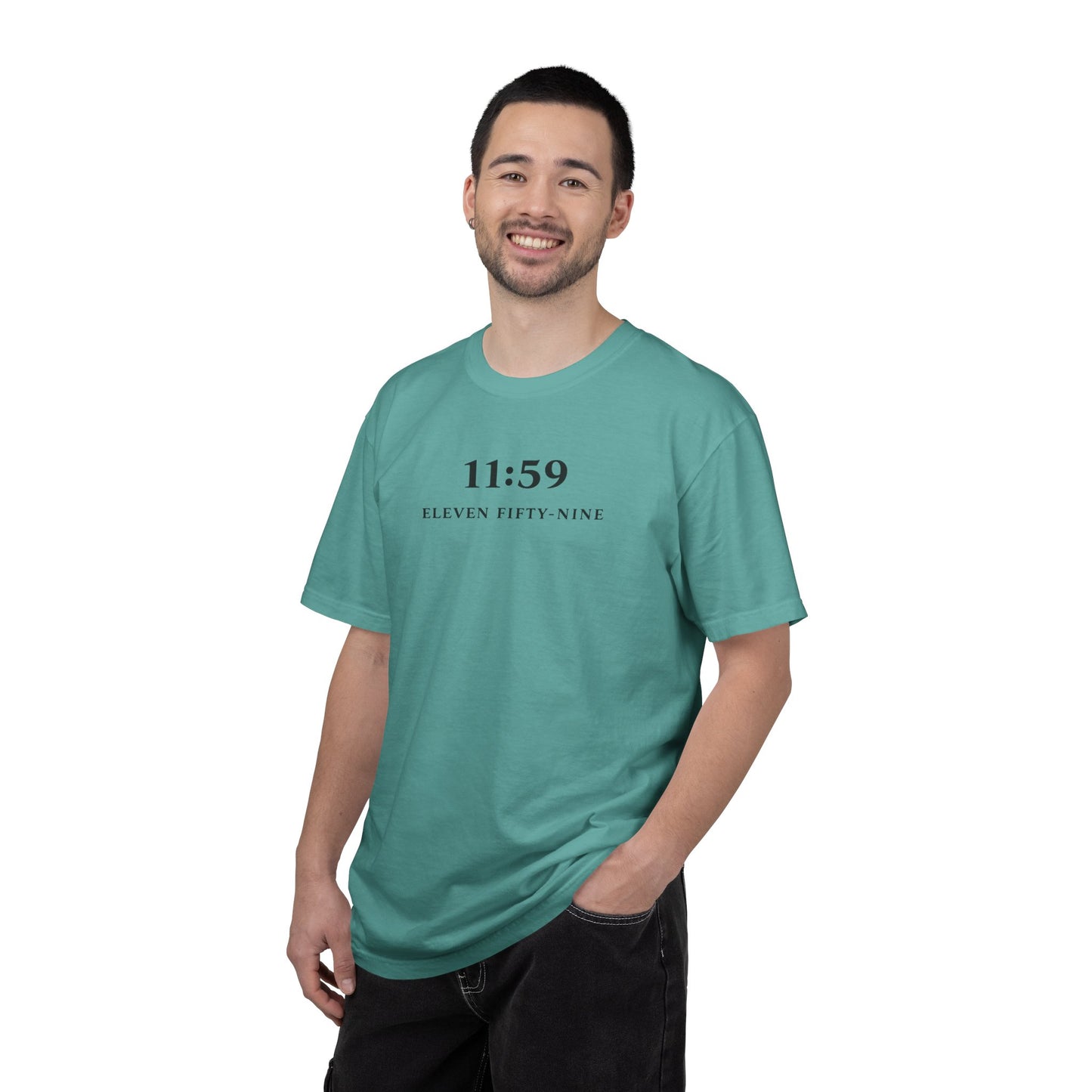 Statement Eleven Fifty-Nine T shirt for both Men and Woman