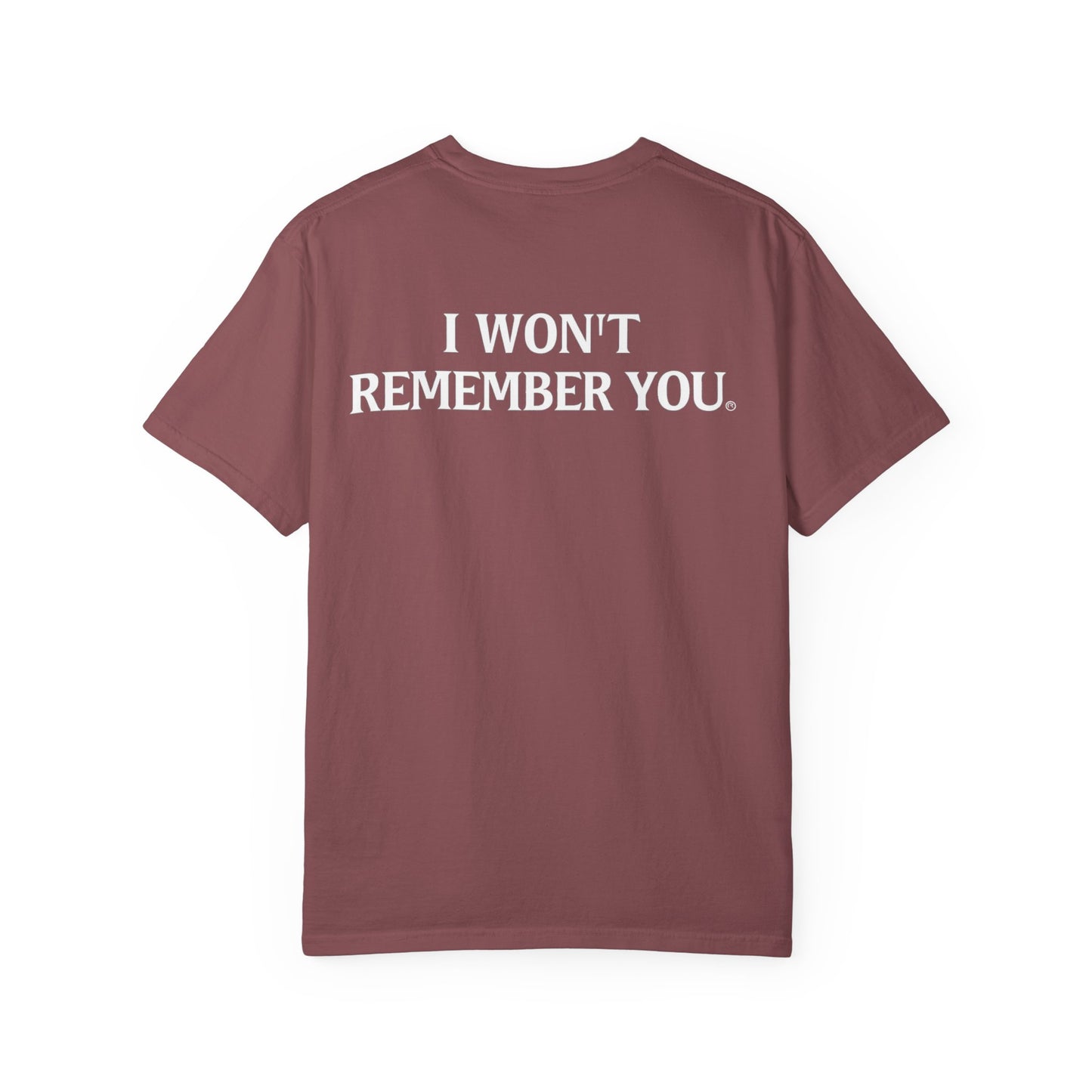 OWN THE NIGHT COLLECTION — "I Won't Remember You" Men's Heavyweight T-Shirt