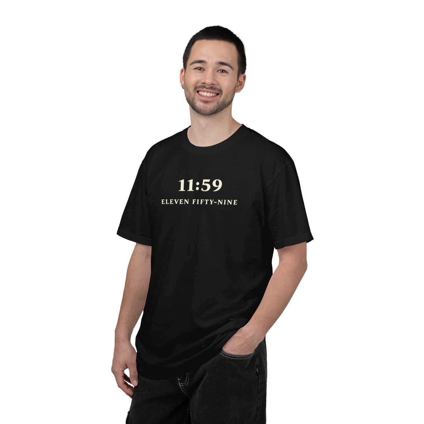 Statement Eleven Fifty-Nine T shirt for both Men and Woman