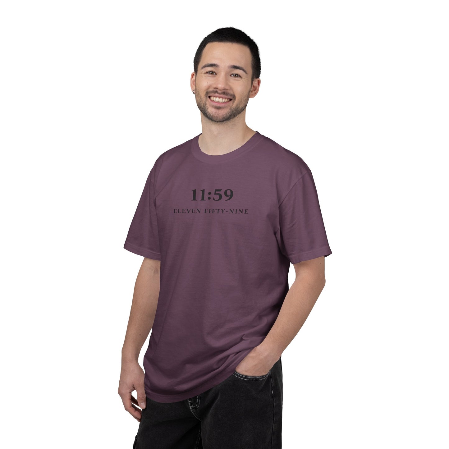 Statement Eleven Fifty-Nine T shirt for both Men and Woman