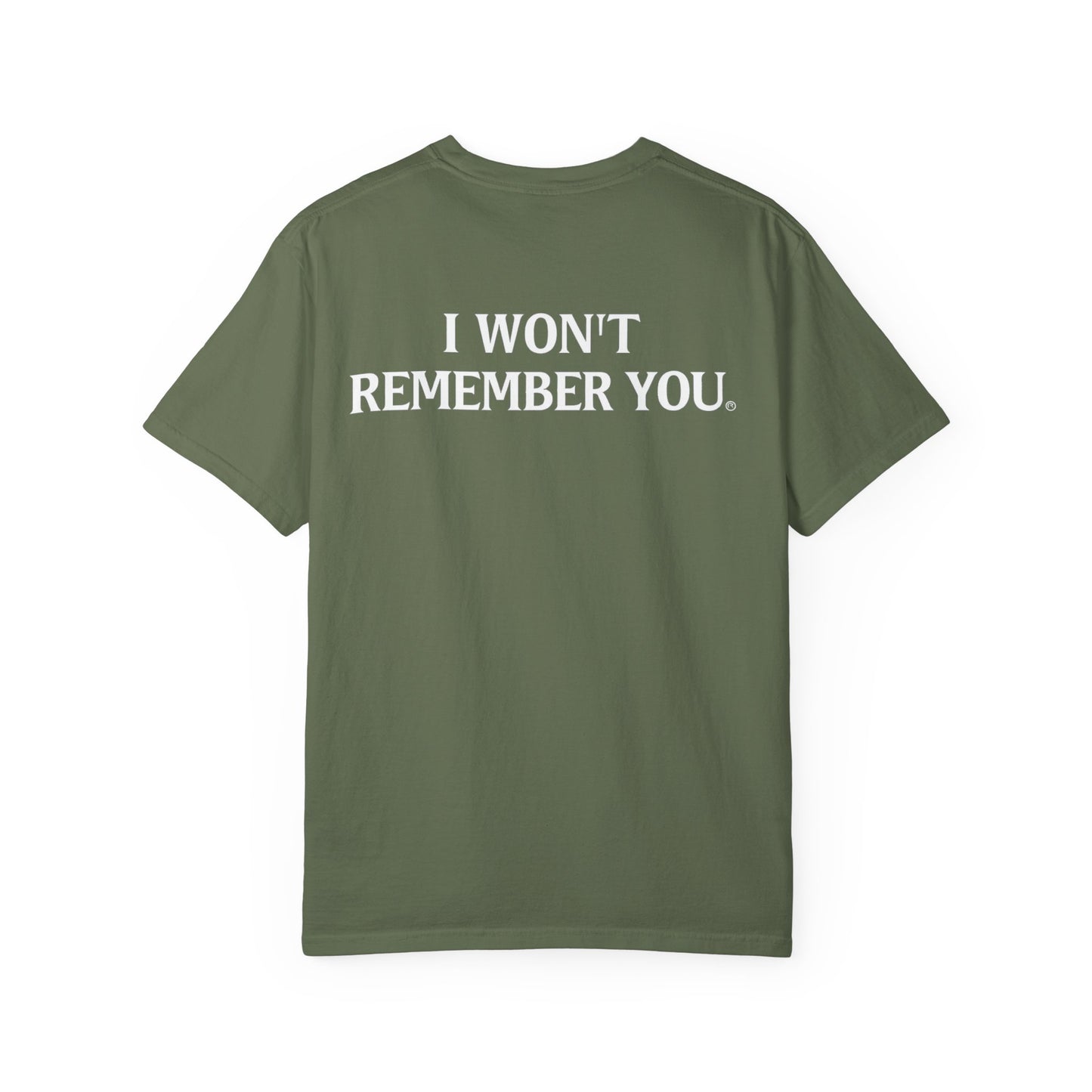 OWN THE NIGHT COLLECTION — "I Won't Remember You" Men's Heavyweight T-Shirt