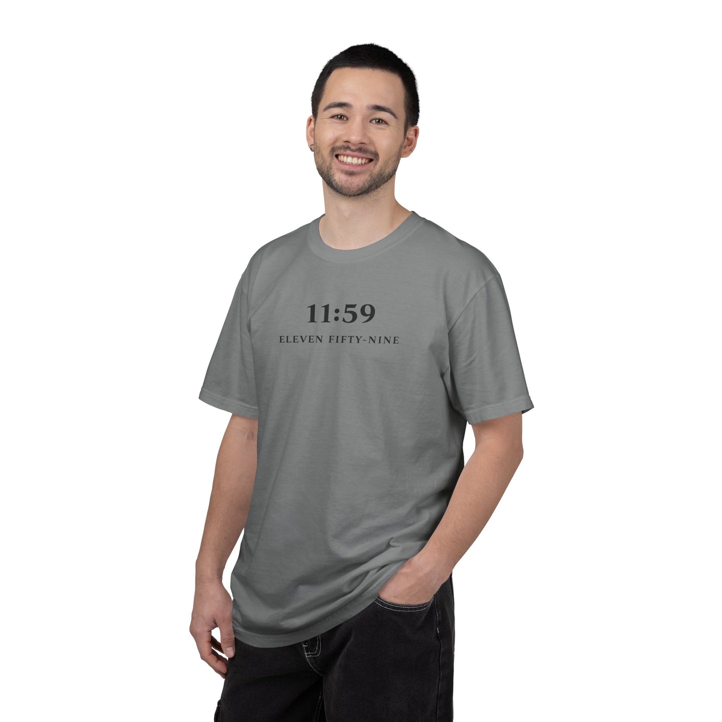 Statement Eleven Fifty-Nine T shirt for both Men and Woman