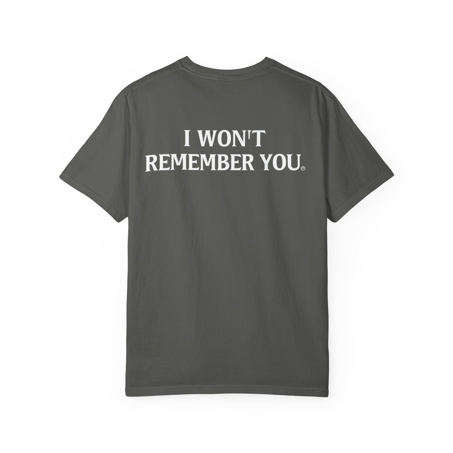 OWN THE NIGHT COLLECTION — "I Won't Remember You" Men's Heavyweight T-Shirt