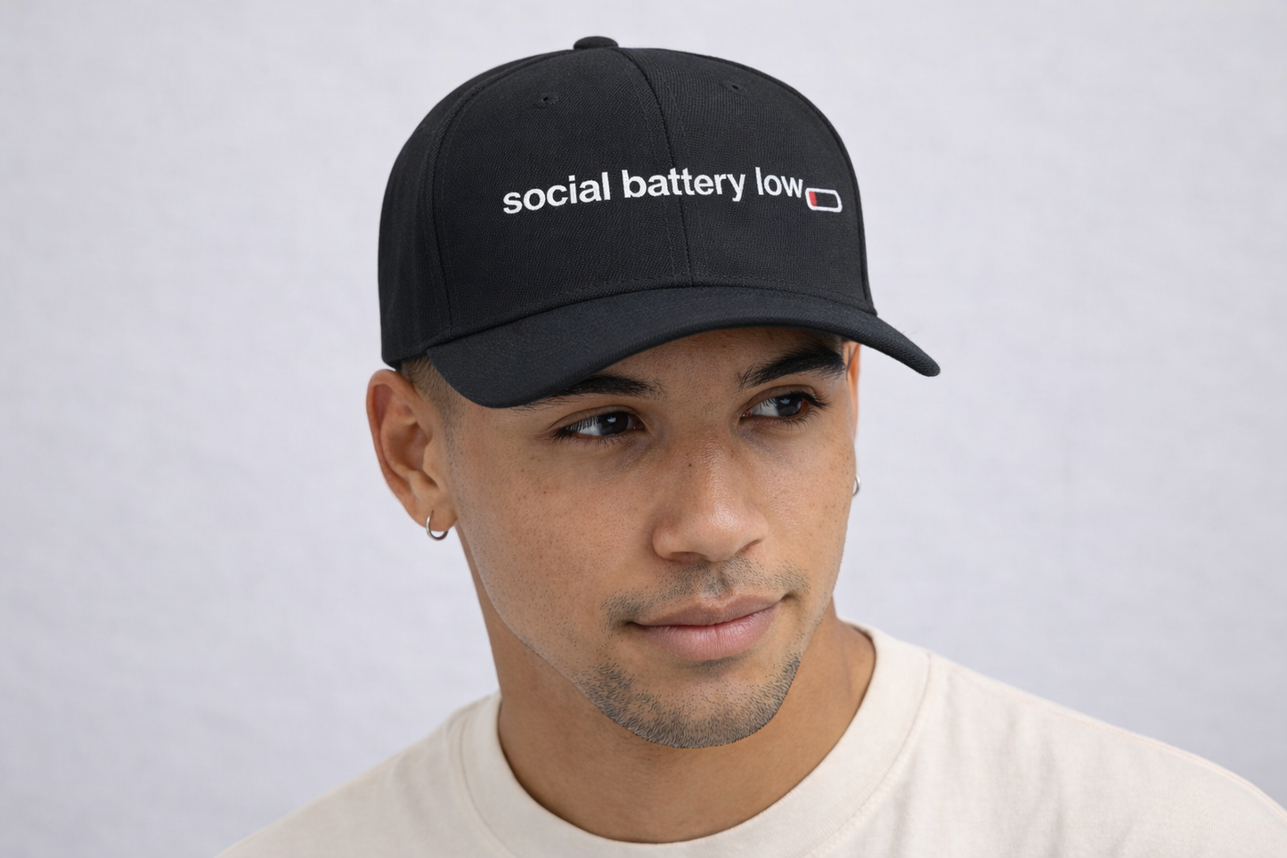 Social Battery Low SnapBack Hat