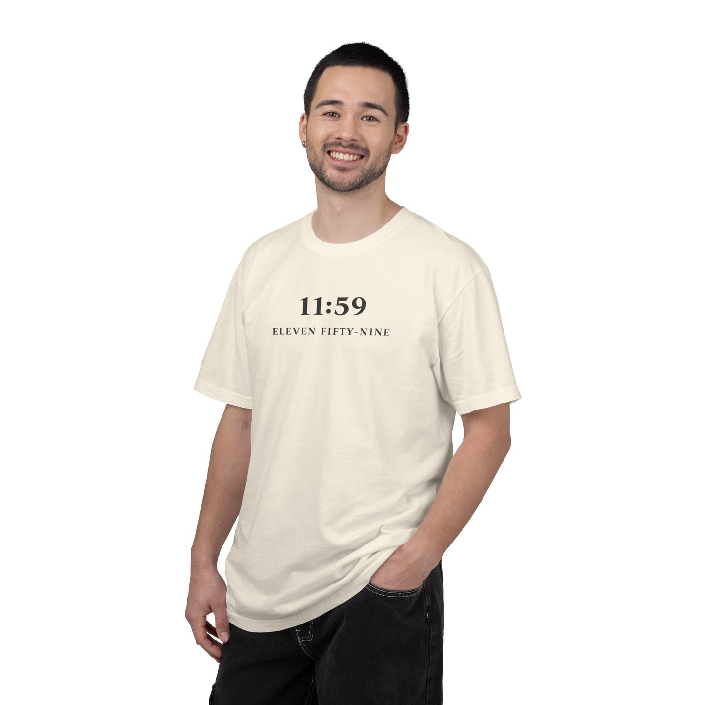 Statement Eleven Fifty-Nine T shirt for both Men and Woman
