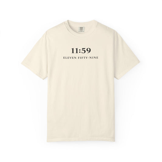 Statement Eleven Fifty-Nine T shirt for both Men and Woman