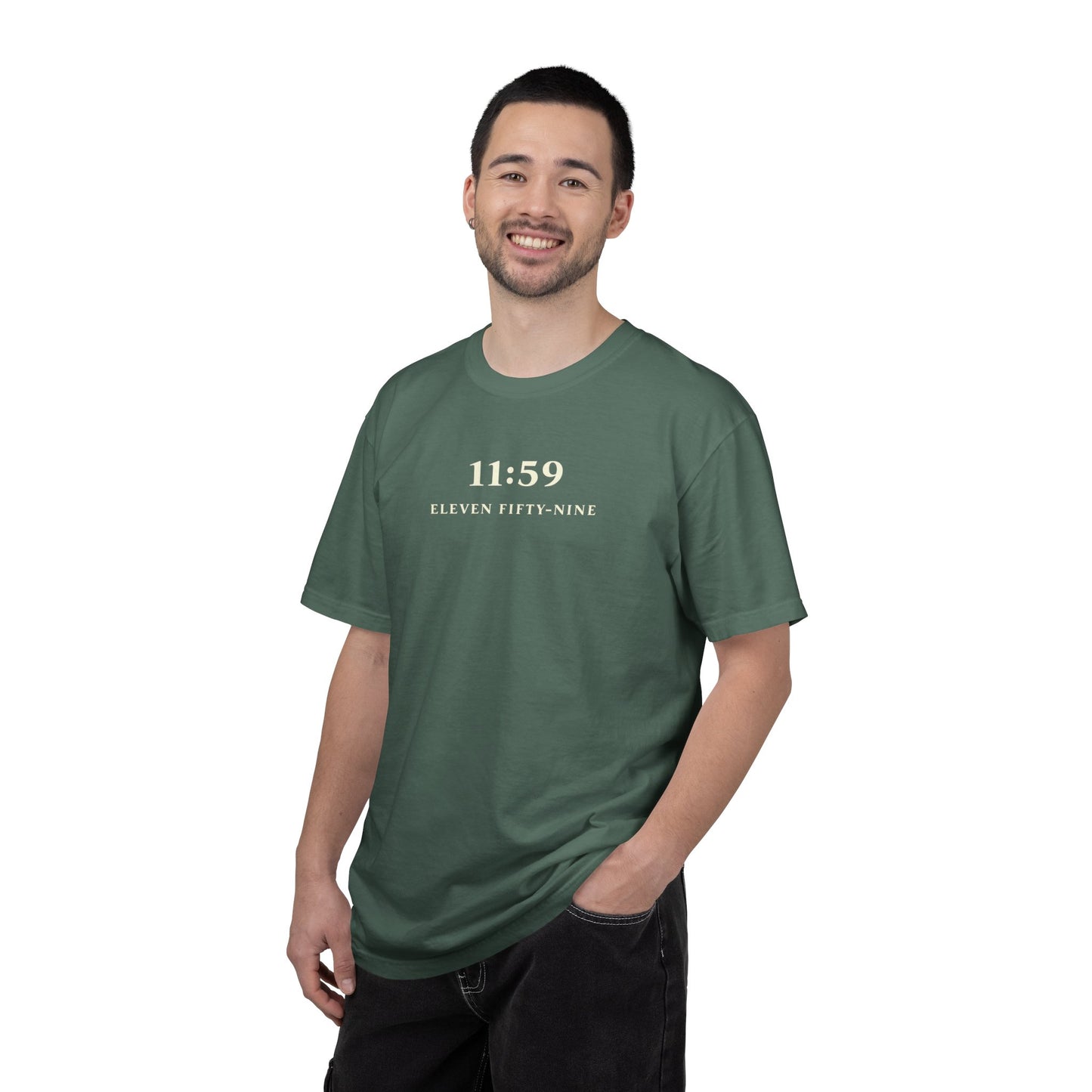 Statement Eleven Fifty-Nine T shirt for both Men and Woman